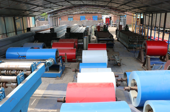 彩鋼卷彩鋁卷鐵皮彩鋼瓦彩鋁瓦(圖2)