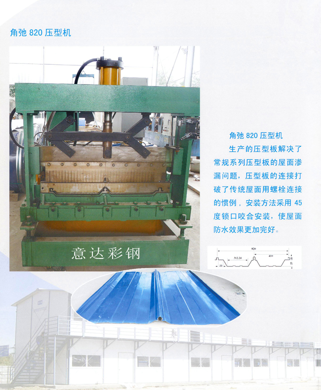 角弛820壓型機(圖1)